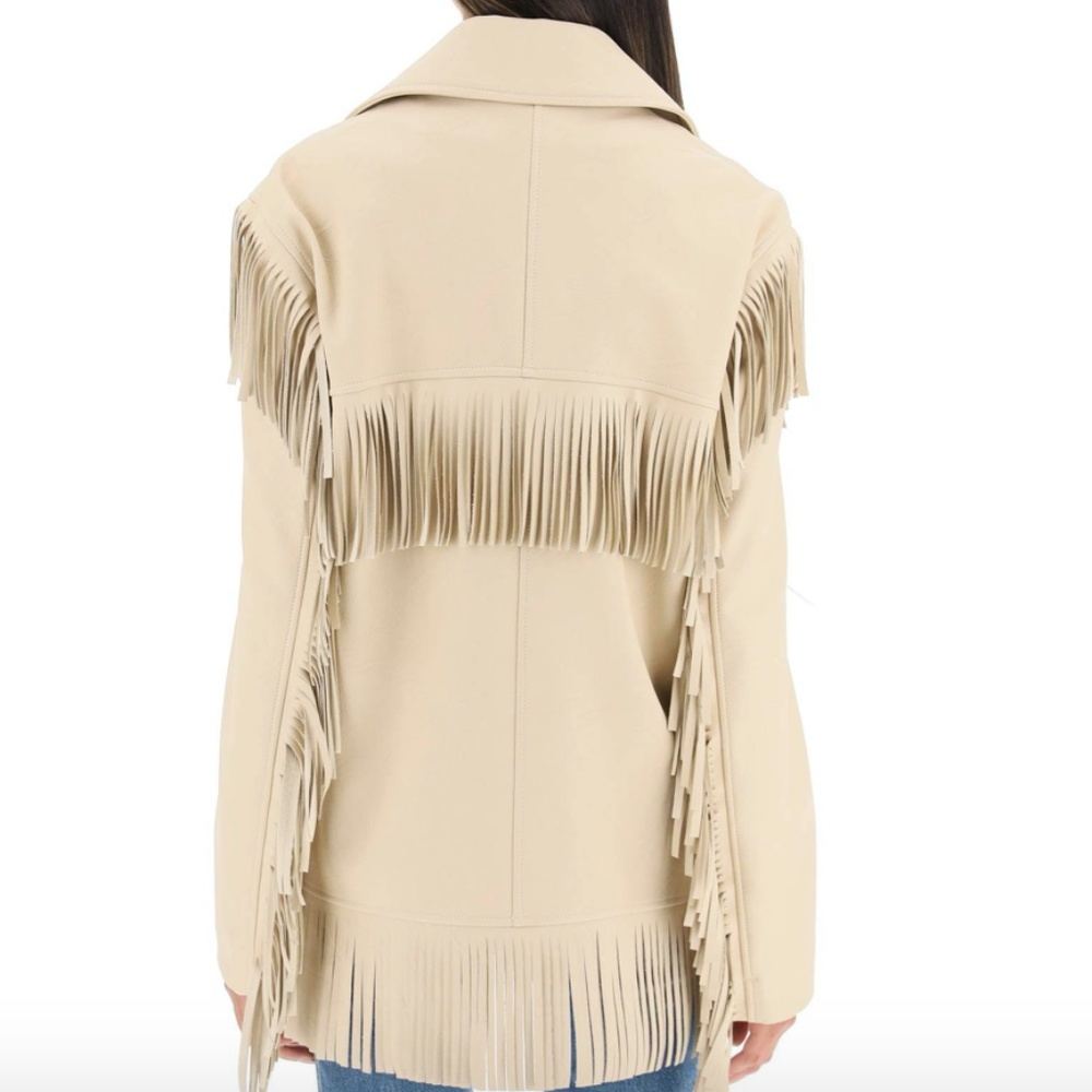 Stella Mccartney Fringe Jacket View 2